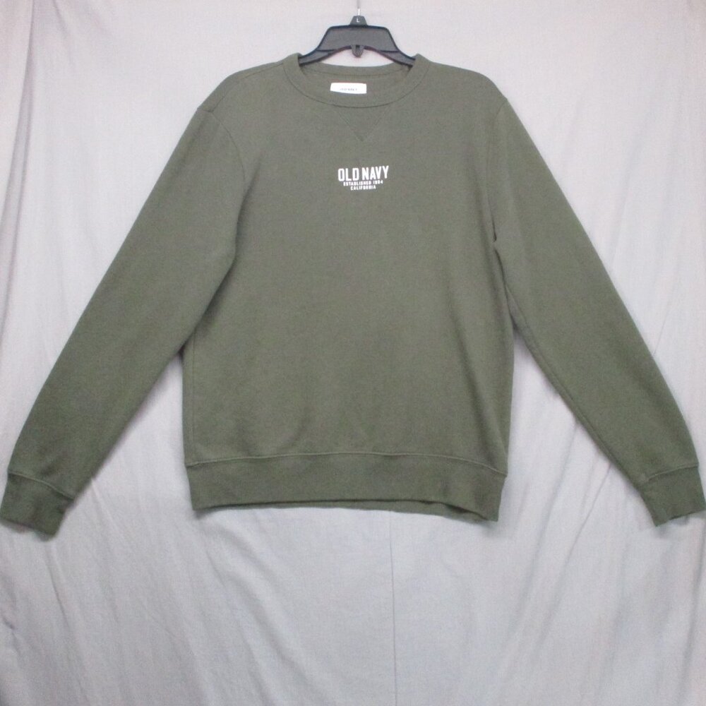 Old Navy Crew Neck Sweater Green Men Size | M